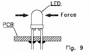 LEDランプ　リード成形の図9